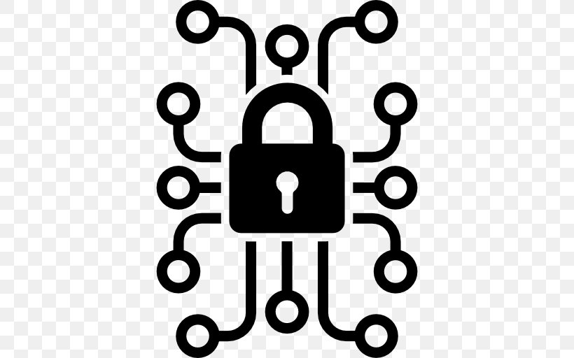 Encryption Computer Security Computer Software Computer Network, PNG, 512x512px, Encryption, Area, Black And White, Business, Computer Network Download Free