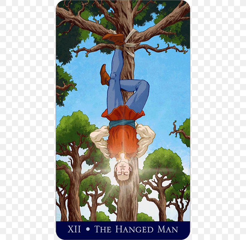 The Hanged Man Rider-Waite Tarot Deck Major Arcana Llewellyn's Classic Tarot Deck, PNG, 600x800px, Hanged Man, Arcano, Branch, E Waite, Llewellyn Worldwide Download Free