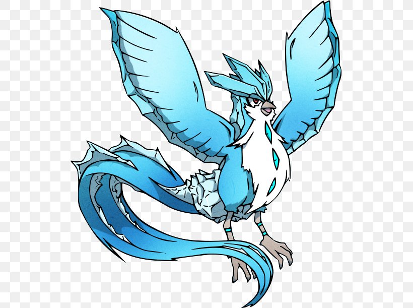 Articuno Pokémon X And Y Pokémon GO Pikachu Zapdos, PNG, 539x611px, Articuno, Art, Artwork, Beak, Bird Download Free