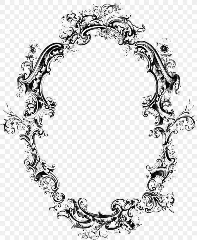 Borders And Frames Picture Frames Vintage Clothing Acanthus Ornament, PNG, 1177x1435px, Borders And Frames, Acanthus, Antique, Black And White, Body Jewelry Download Free