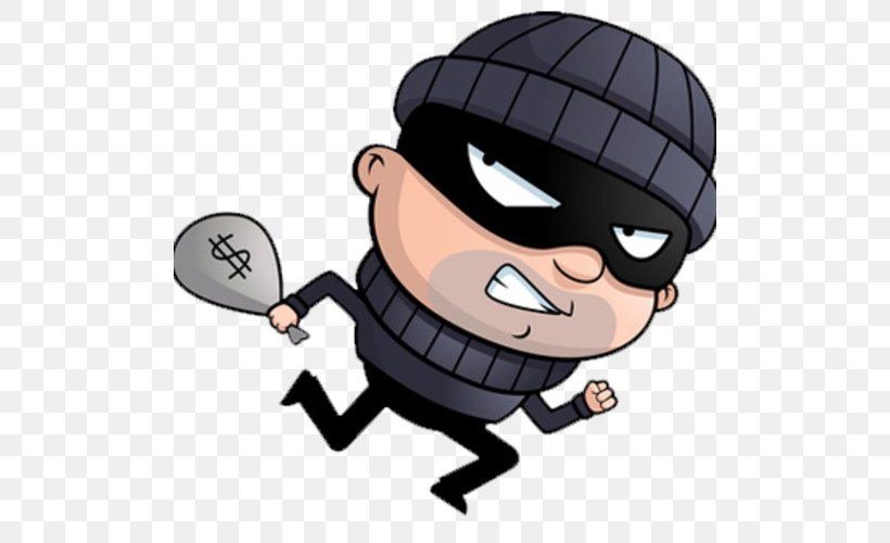 Burglary Security Alarms & Systems Theft Clip Art, PNG, 500x500px, Burglary, Alarm Device, Bank Robbery, Cartoon, Crime Download Free