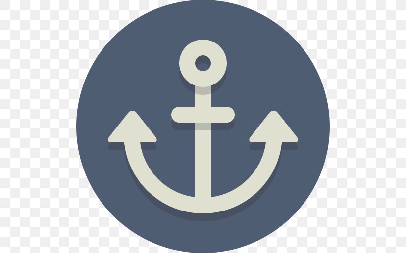 Anchor Clip Art, PNG, 512x512px, Anchor, Brand, Dribbble, Flat Design, Logo Download Free