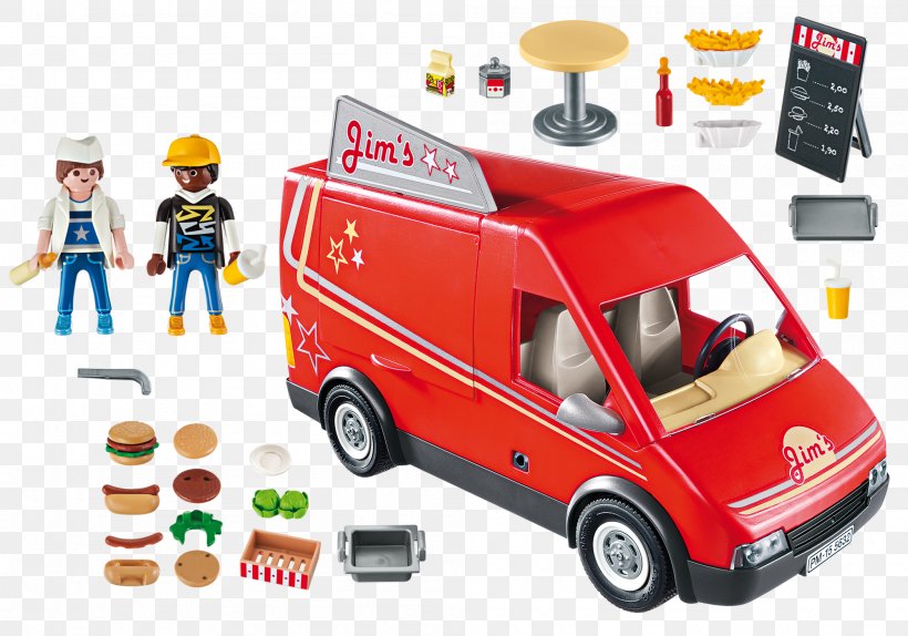 Hot Dog Playmobil Food Truck Toy, PNG, 2000x1400px, Hot Dog, Automotive Design, Brand, Car, Dollhouse Download Free
