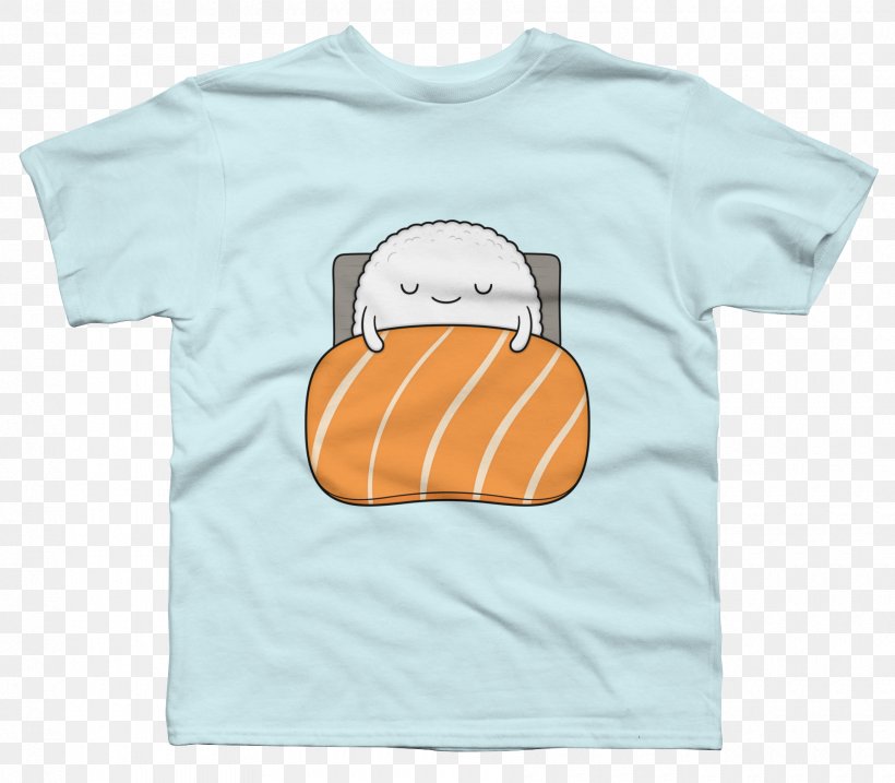 T-shirt Throw Pillows Sushi Bed, PNG, 1800x1575px, Tshirt, Active Shirt, Art, Bed, Blue Download Free
