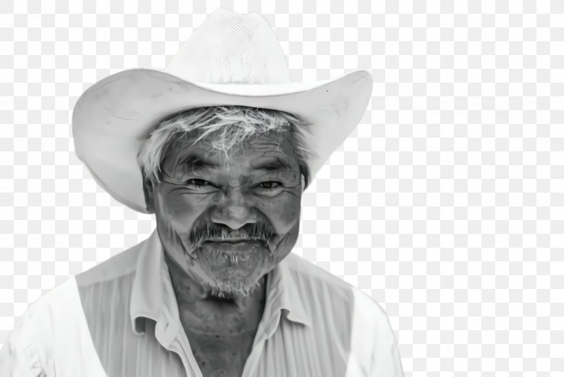 White Background People, PNG, 2448x1636px, Old People, Blackandwhite, Cowboy, Cowboy Hat, Drawing Download Free