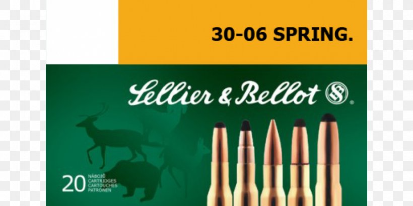 .30-06 Springfield Sellier & Bellot Full Metal Jacket Bullet Ammunition Grain, PNG, 1000x500px, Watercolor, Cartoon, Flower, Frame, Heart Download Free
