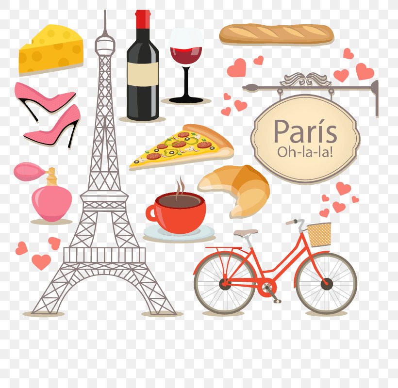 Eiffel Tower Welcome To Paris Illustration Drawing Image, PNG, 800x800px, Eiffel Tower, Drawing, France, French Language, Paris Download Free