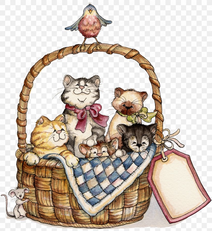 Kitten Cat Drawing Clip Art, PNG, 1287x1399px, Kitten, Art, Arts, Basket, Cat Download Free