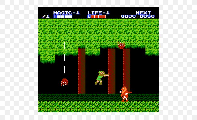 Zelda II: The Adventure Of Link The Legend Of Zelda Wii Super Mario Bros. 2, PNG, 500x500px, Zelda Ii The Adventure Of Link, Biome, Electronic Device, Gadget, Game Download Free