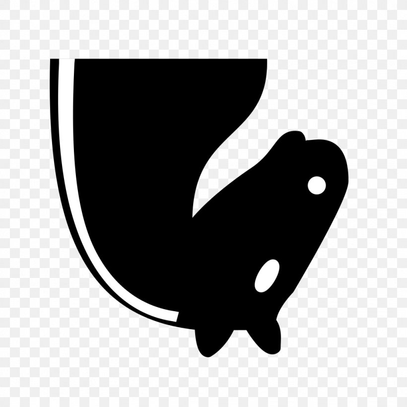 Black Silhouette White Clip Art, PNG, 1024x1024px, Black, Animal, Black And White, Black M, Logo Download Free