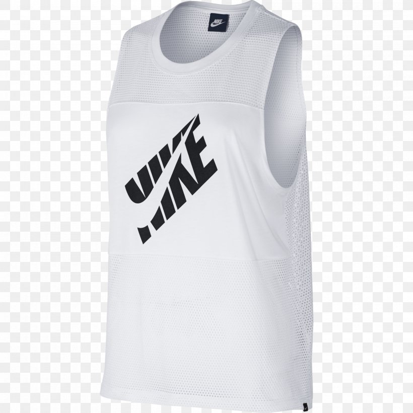 T-shirt Nike Sportswear Sleeveless Shirt, PNG, 2000x2000px, Tshirt, Active Shirt, Active Tank, Athlete, Black Download Free