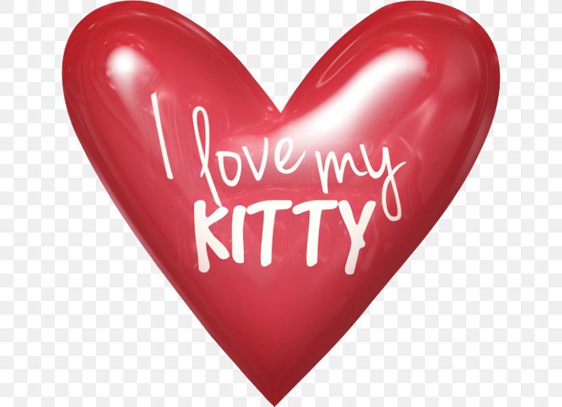 Cat Kitten Valentine's Day Gift Heart, PNG, 640x595px, Watercolor, Cartoon, Flower, Frame, Heart Download Free
