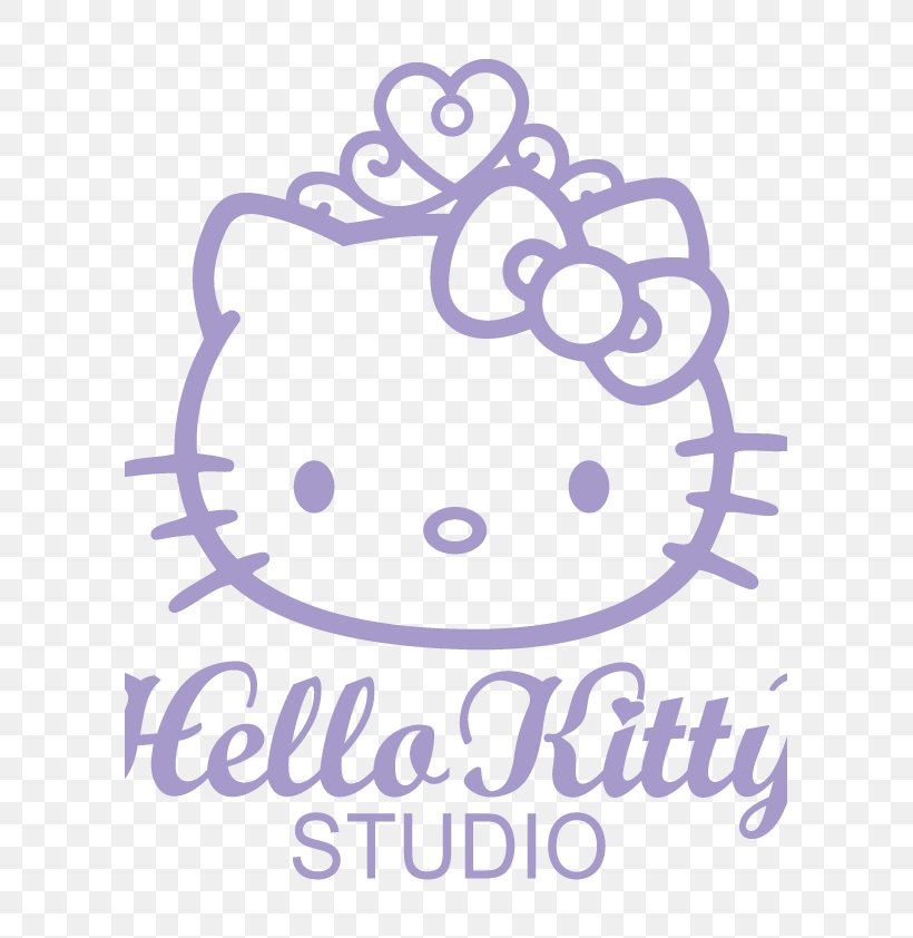 Hello Kitty Sticker Wall Decal Logo, PNG, 595x842px, Hello Kitty, Area, Artwork, Character, Decal Download Free