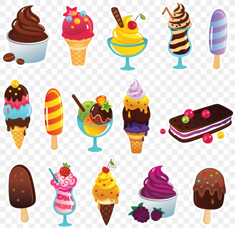Ice Cream Fruit Salad Clip Art, PNG, 6126x5945px, Ice Cream, Cake, Cream, Dairy Product, Dessert Download Free