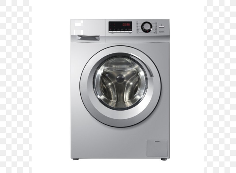 Washing Machine Home Appliance Haier Refrigerator, PNG, 600x600px, Washing Machine, Acondicionamiento De Aire, Air Conditioning, Chiller, Clothes Dryer Download Free