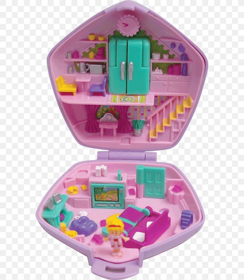 Polly Pocket Playset Plastic Toy, PNG, 582x941px, Polly Pocket, Case, Child, Decade, Magenta Download Free