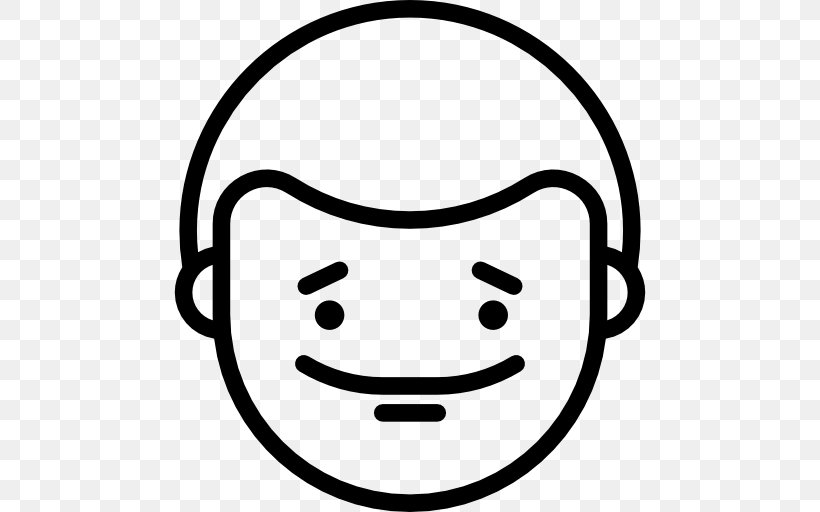 Smiley, PNG, 512x512px, Smiley, Black And White, Disappointment, Emotion, Face Download Free