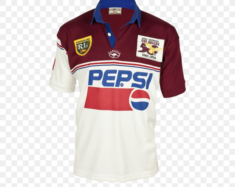 T-shirt Manly Warringah Sea Eagles Sports Fan Jersey Polo Shirt, PNG, 550x653px, Tshirt, Brand, Classic Sportswear, Clothing, Cronullasutherland Sharks Download Free