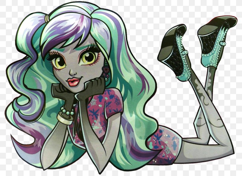 Boogeyman Monster High 13 Wishes Haunt The Casbah Twyla Ever After High, PNG, 800x599px, Watercolor, Cartoon, Flower, Frame, Heart Download Free
