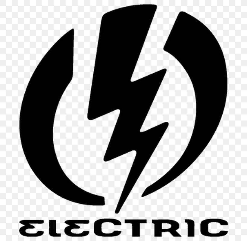 Electricity Logo Goggles Electric Visual Evolution, LLC Decal, PNG, 800x800px, Electricity, Area, Black And White, Brand, Bumper Sticker Download Free
