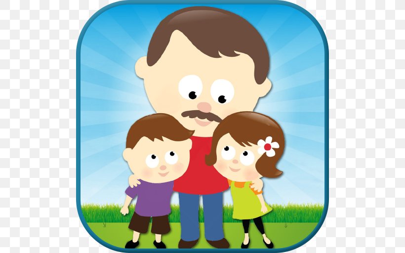 Father's Day Happiness Child Son, PNG, 512x512px, Father, Boy, Cartoon, Child, Daughter Download Free