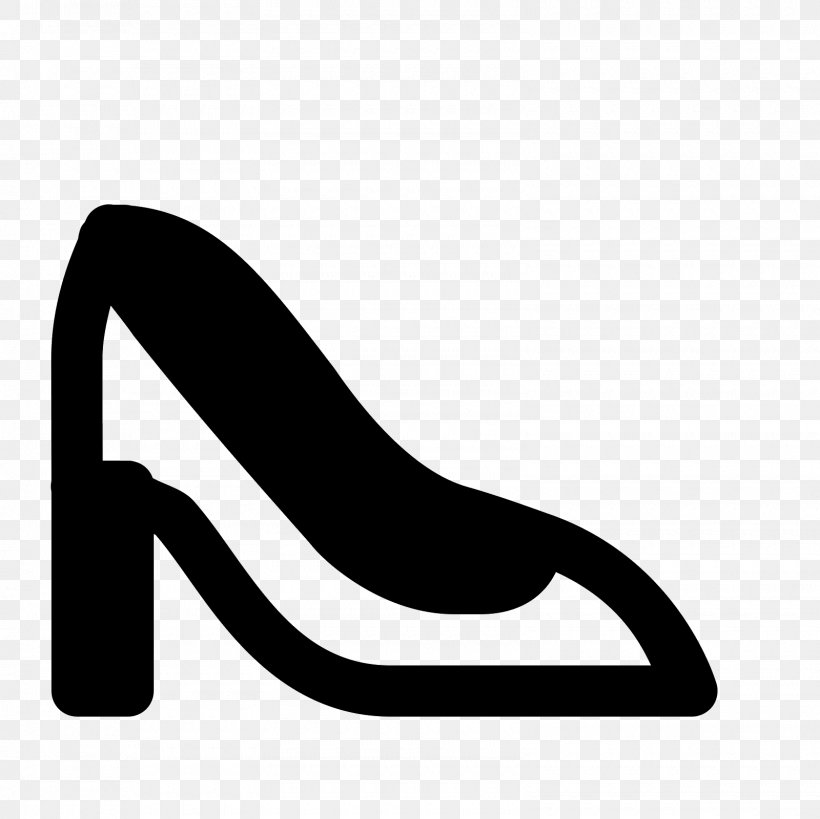 High-heeled Shoe Clip Art, PNG, 1600x1600px, Shoe, Area, Arm, Black, Black And White Download Free
