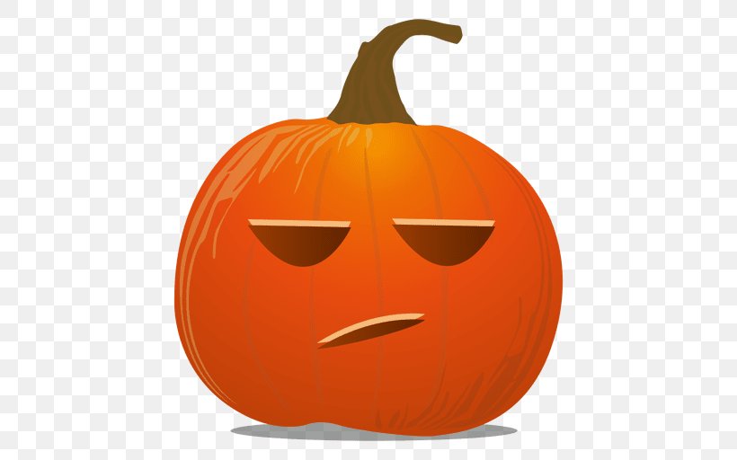 Jack-o'-lantern La Calabaza De Halloween Pumpkin Stingy Jack, PNG, 512x512px, Halloween, Calabaza, Carving, Cucurbita, Emoticon Download Free