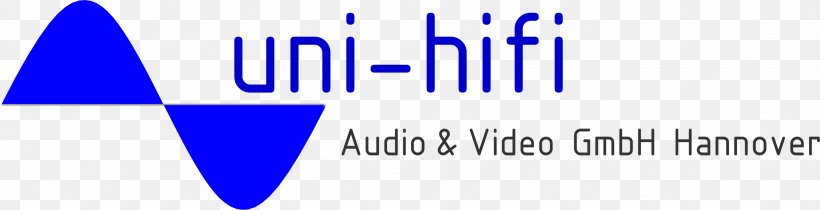 Logo Uni-Hifi Audio & Video GmbH Turntable Trademark Organization, PNG, 2748x707px, Logo, Area, Area M Airsoft Koblenz, Audio, Blue Download Free