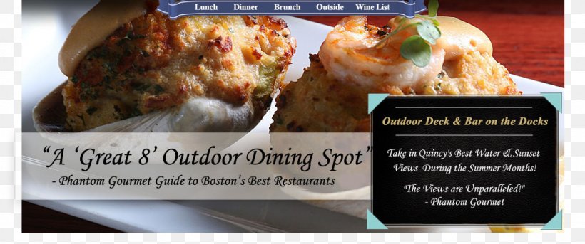 Quincy Bay Pointe Waterfront Restaurant Dish Lunch, PNG, 1024x429px, Quincy, Advertising, Baking, Brunch, Cuisine Download Free