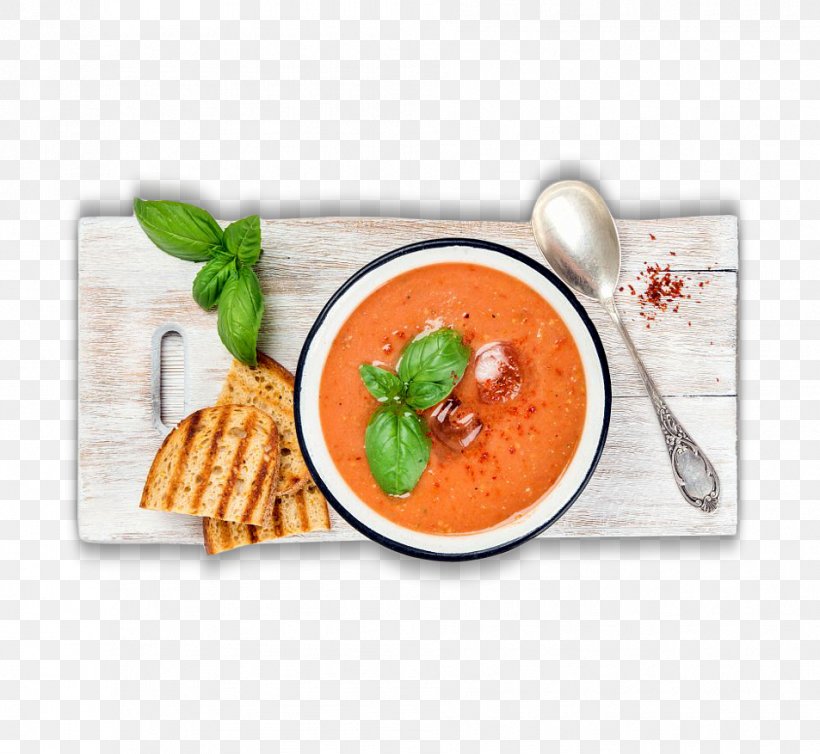 Tomato Soup Gazpacho Chicken Soup Pizza, PNG, 953x877px, Tomato Soup, Basil, Bowl, Carrot, Chicken Soup Download Free
