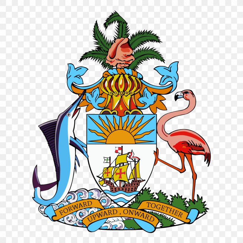 Coat Of Arms Of The Bahamas T-shirt Image Vector Graphics, PNG, 1200x1200px, Coat Of Arms Of The Bahamas, Artwork, Bahamas, Coat Of Arms, Coat Of Arms Of Austria Download Free