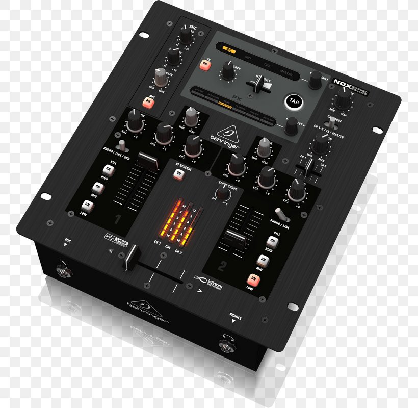 Audio Mixers Microphone Behringer DJ Mixer Disc Jockey, PNG, 757x800px, Audio Mixers, Audio, Audio Equipment, Audio Mixing, Behringer Download Free