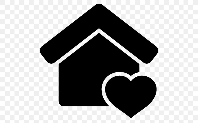 House Heart Home, PNG, 512x512px, House, Black And White, Building, Heart, Home Download Free