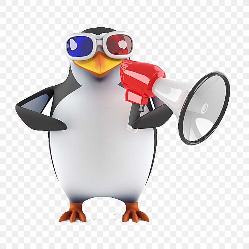 Penguin Stock Photography Royalty-free 3D Computer Graphics Clip Art, PNG, 1000x1000px, 3d Computer Graphics, Mobile Phones, Beak, Bird, Drawing Download Free