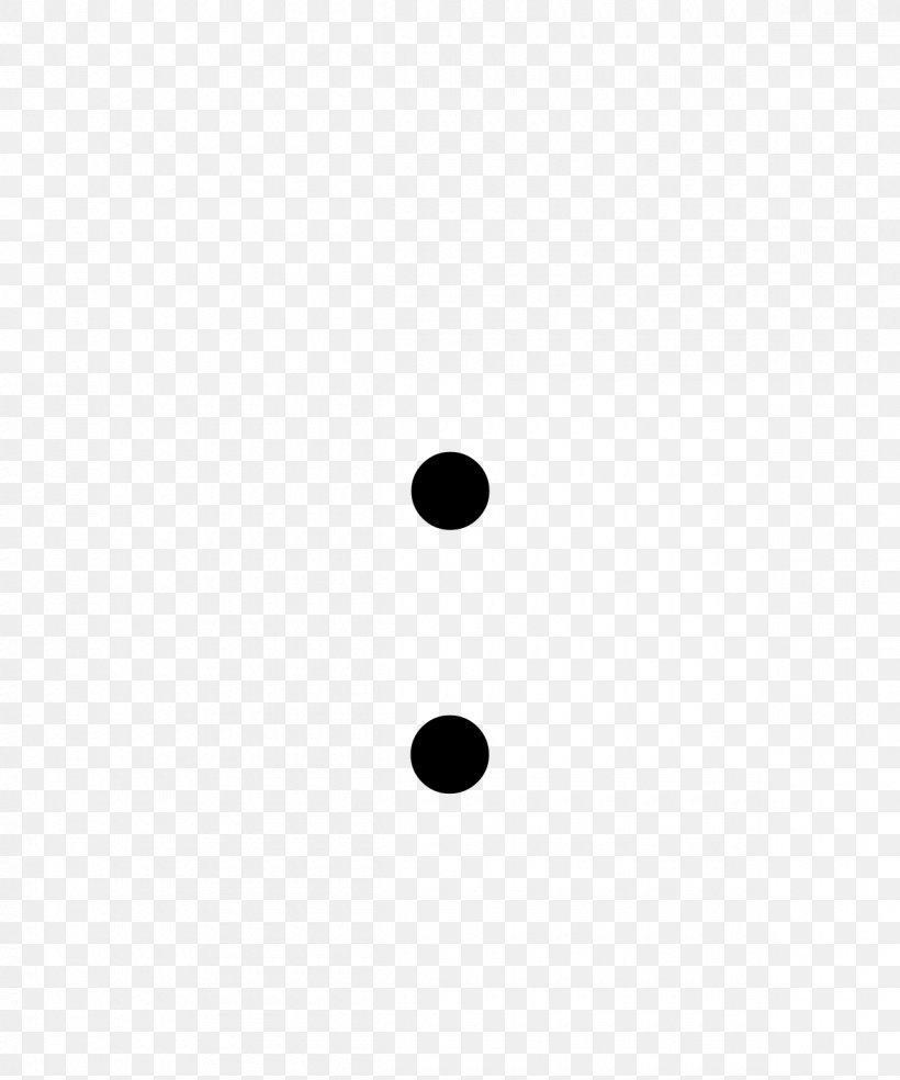 Semicolon Punctuation Full Stop Grammar, PNG, 1200x1440px, Colon, Area, Black, Black And White, Body Jewelry Download Free