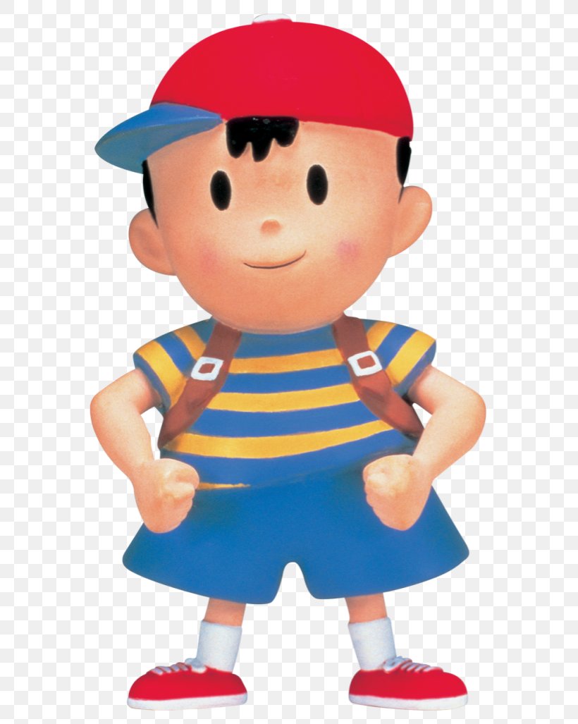 Super Smash Bros. For Nintendo 3DS And Wii U EarthBound Super Smash Bros. Brawl Super Smash Bros. Melee, PNG, 587x1027px, Earthbound, Boy, Child, Doll, Figurine Download Free
