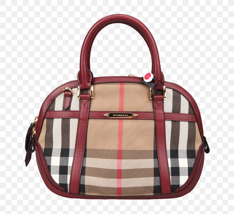 burberry tote leather