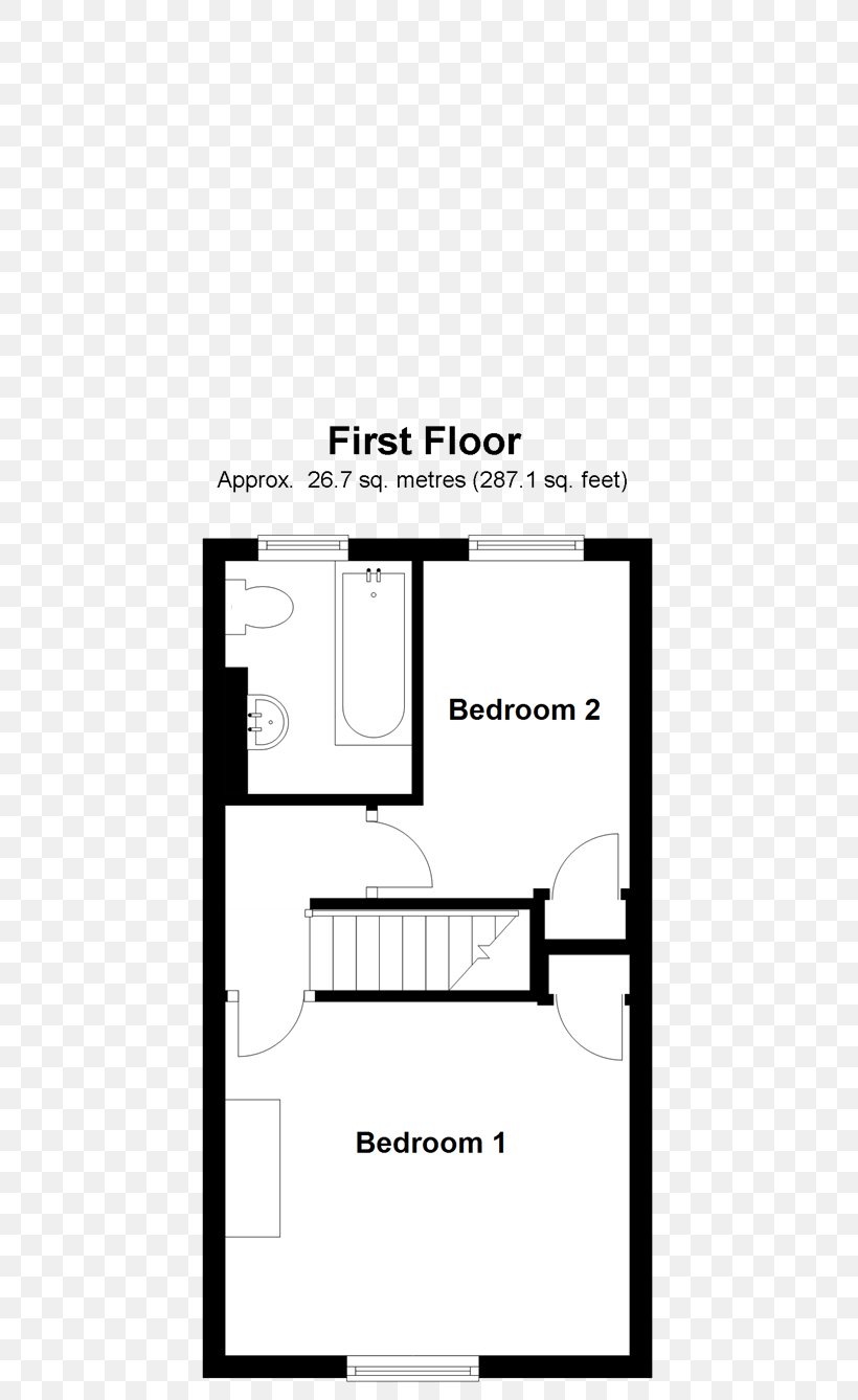 Floor Plan House Bedroom, PNG, 520x1338px, Floor Plan, Area, Bay Window, Bed, Bedroom Download Free