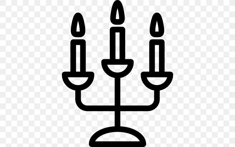 Candle Download Clip Art, PNG, 512x512px, Candle, Black And White, Candelabra, Candle Holder, Flat Design Download Free