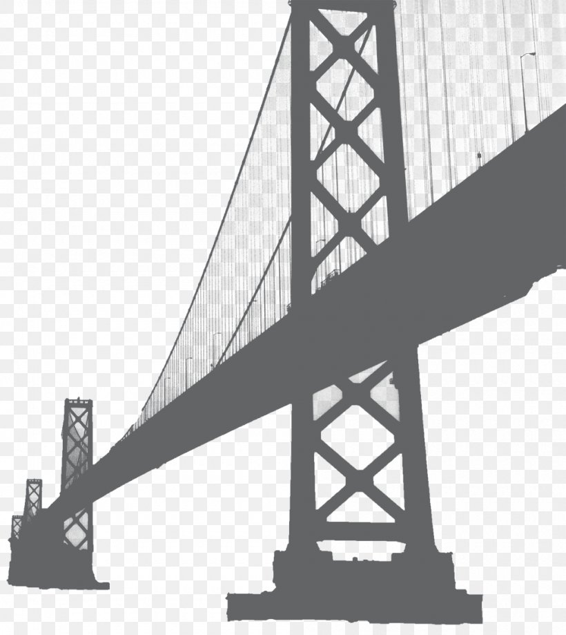 Eastern Span Replacement Of The San Francisco–Oakland Bay Bridge Embarcadero San Francisco – Oakland Bay Bridge, PNG, 1000x1121px, San Franciscooakland Bay Bridge, Beam Bridge, Black And White, Bridge, Business Download Free