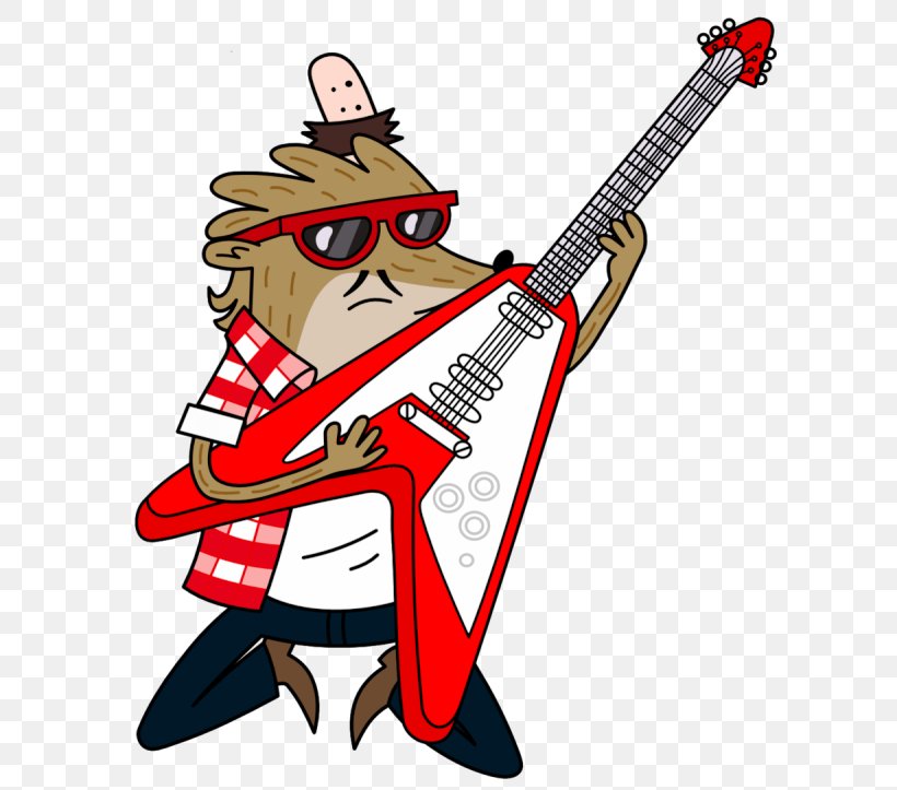 Mordecai And The Rigbys Mordecai And The Rigbys Guitar Cartoon, PNG, 600x723px, Rigby, Bass Guitar, Cartoon, Cartoon Network, Character Download Free