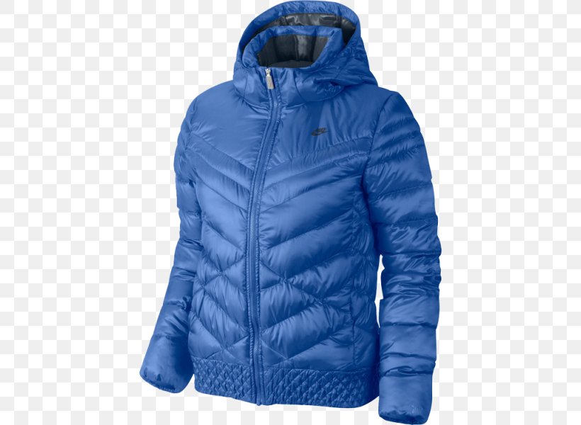 Nike Cascade Down Jacket Nike Cascade Down Jacket Down Feather Clothing, PNG, 600x600px, Jacket, Blue, Clothing, Coat, Cobalt Blue Download Free