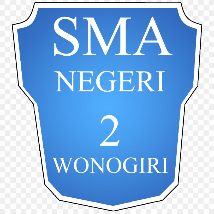 SMA Negeri 2 Wonogiri Logo SMKN 2 Wonogiri School Pencinta Alam, PNG, 1200x1200px, Logo, Area, Banner, Blue, Brand Download Free