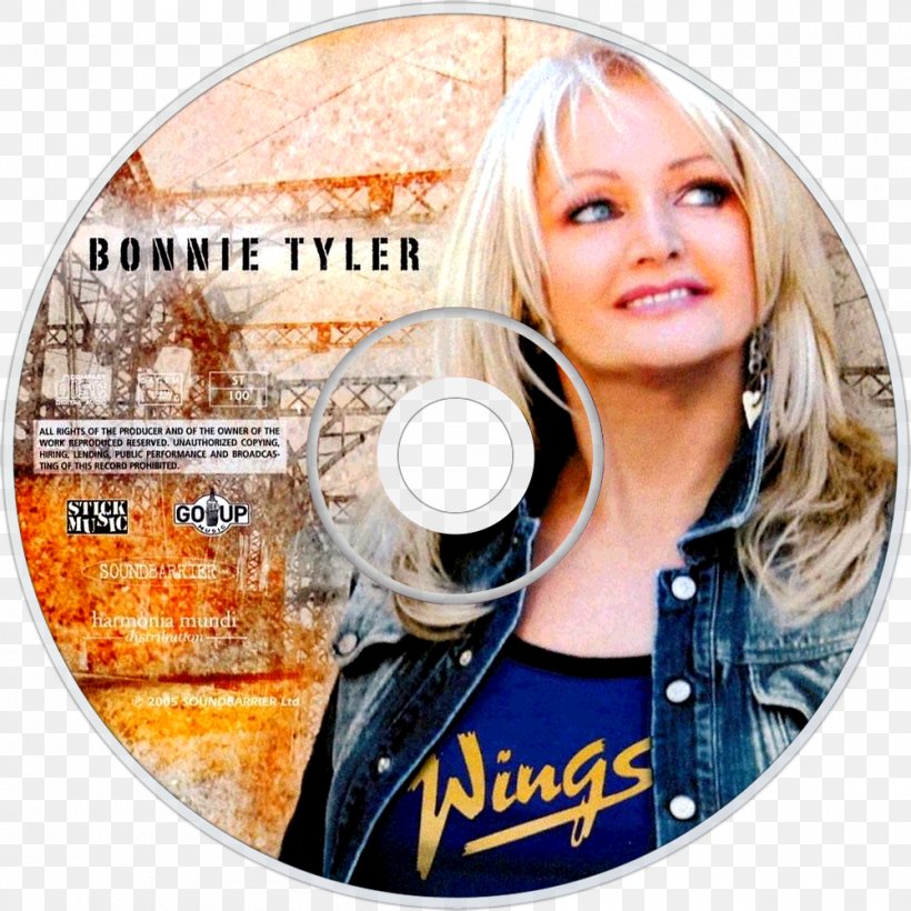 Bonnie Tyler Compact Disc Wings Album Faster Than The Speed Of Night, PNG, 1000x1000px, Watercolor, Cartoon, Flower, Frame, Heart Download Free