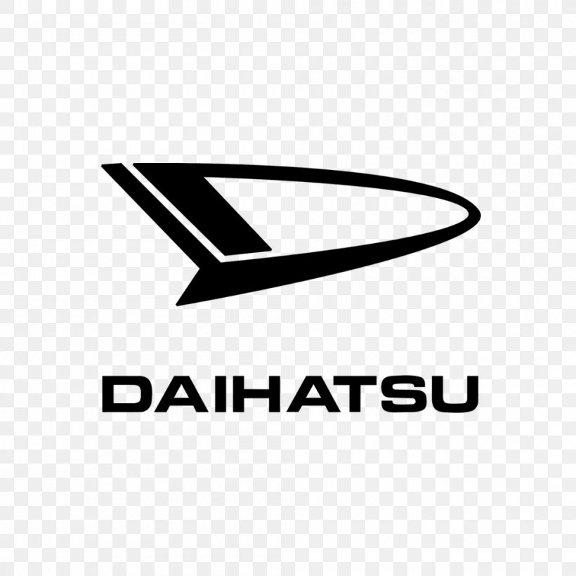 Daihatsu Charade Car Toyota, PNG, 1000x1000px, Daihatsu, Area, Automobile Factory, Black, Black And White Download Free