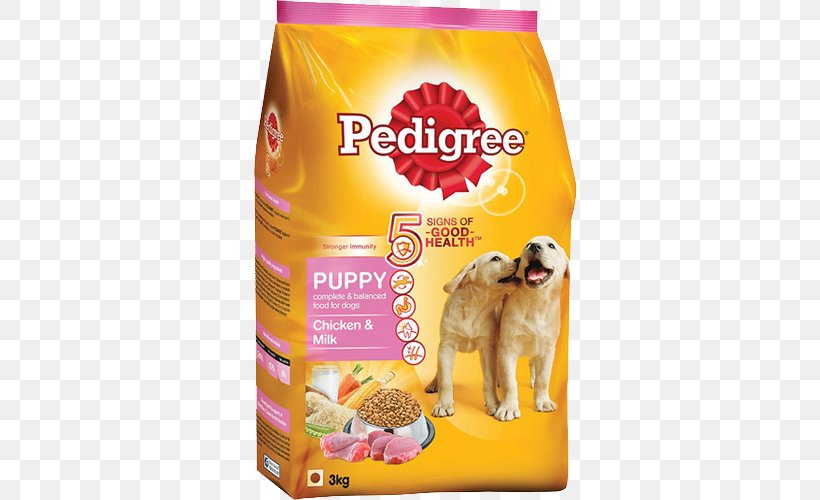 Puppy Dog Food Pedigree Petfoods Milk, PNG, 500x500px, Puppy, Dog, Dog Breed, Dog Food, Dogspot Download Free