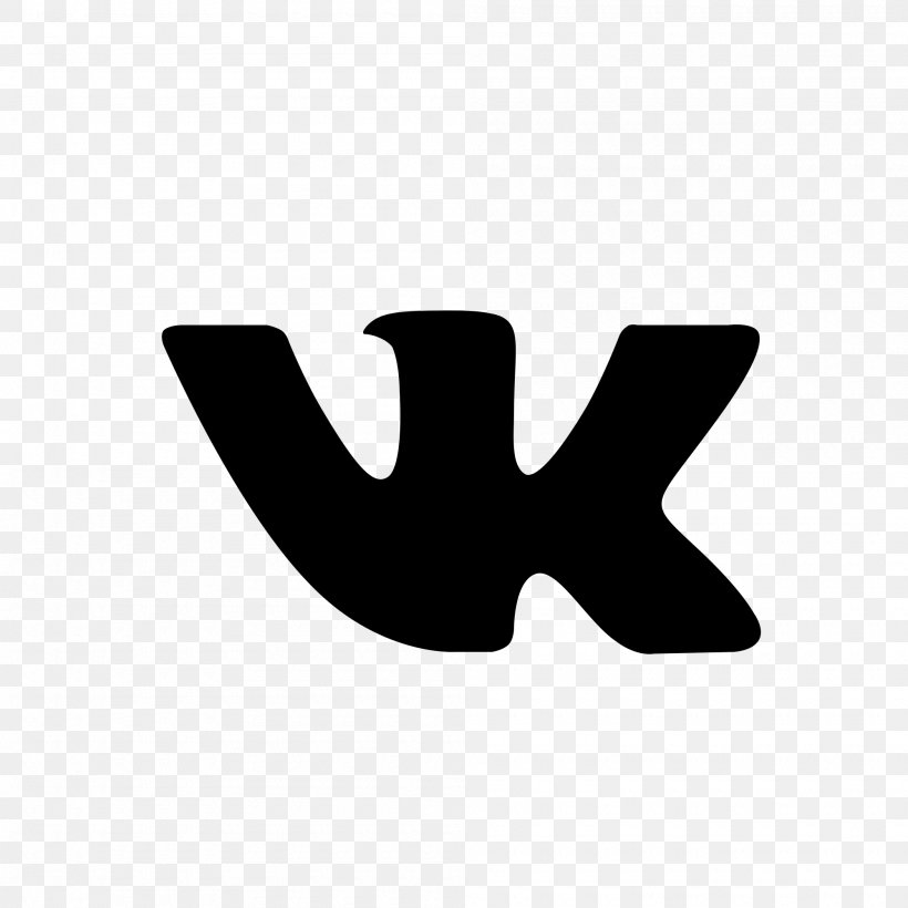 Social Media VKontakte Social Networking Service, PNG, 2000x2000px, Social Media, Black, Black And White, Blog, Logo Download Free