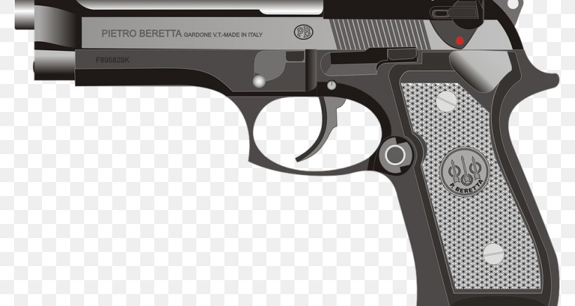 Beretta M9 Firearm Weapon Pistol, PNG, 777x437px, 45 Acp, Beretta M9, Air Gun, Airsoft, Airsoft Gun Download Free