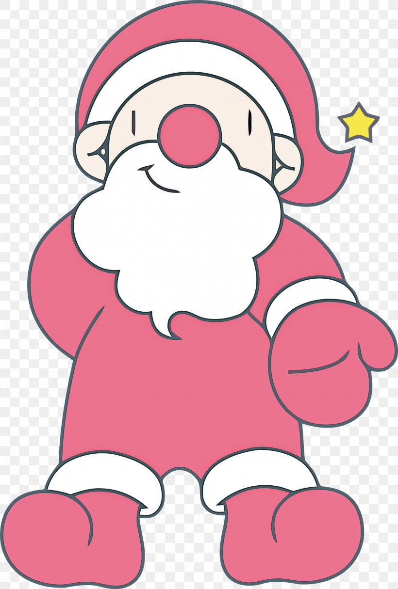Santa Santa Clause Christmas, PNG, 2253x3339px, Santa, Cartoon, Cheek, Christmas, Line Download Free