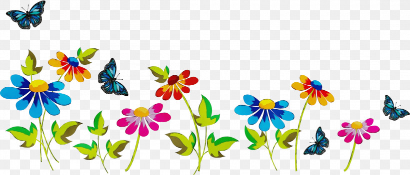 Flower Plant Wildflower Petal Pedicel, PNG, 2200x942px, Flower Border, Flower, Flower Background, Paint, Pedicel Download Free